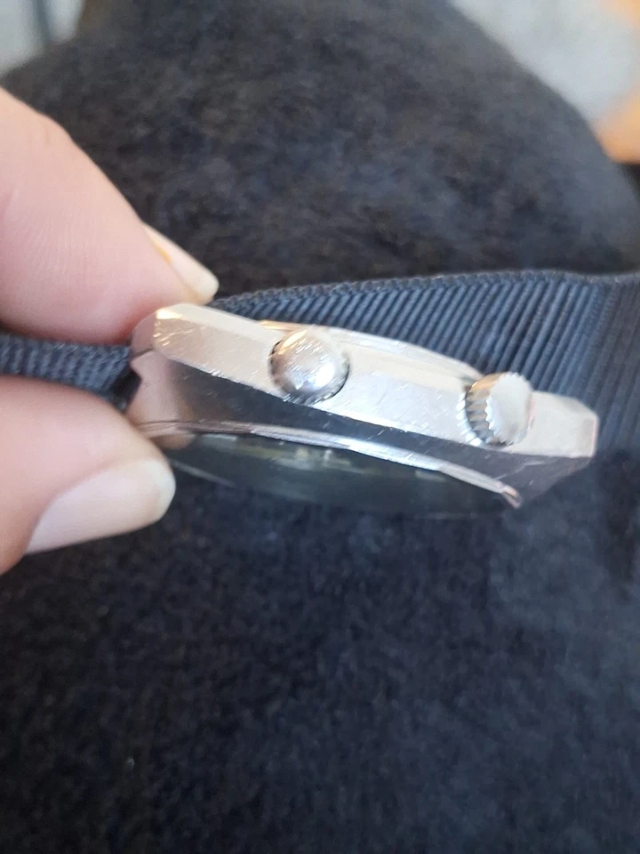 LONGINES ULTRA-CHRON RARE AUTOMATICO SUPER COMPRESSOR 43 MM ANNI 60 ACCIAIO... - Image 4 of 4