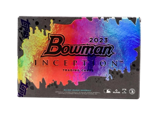 2023 BOWMAN INCEPTION BASEBALL HOBBY BOX - RIP + SHIP