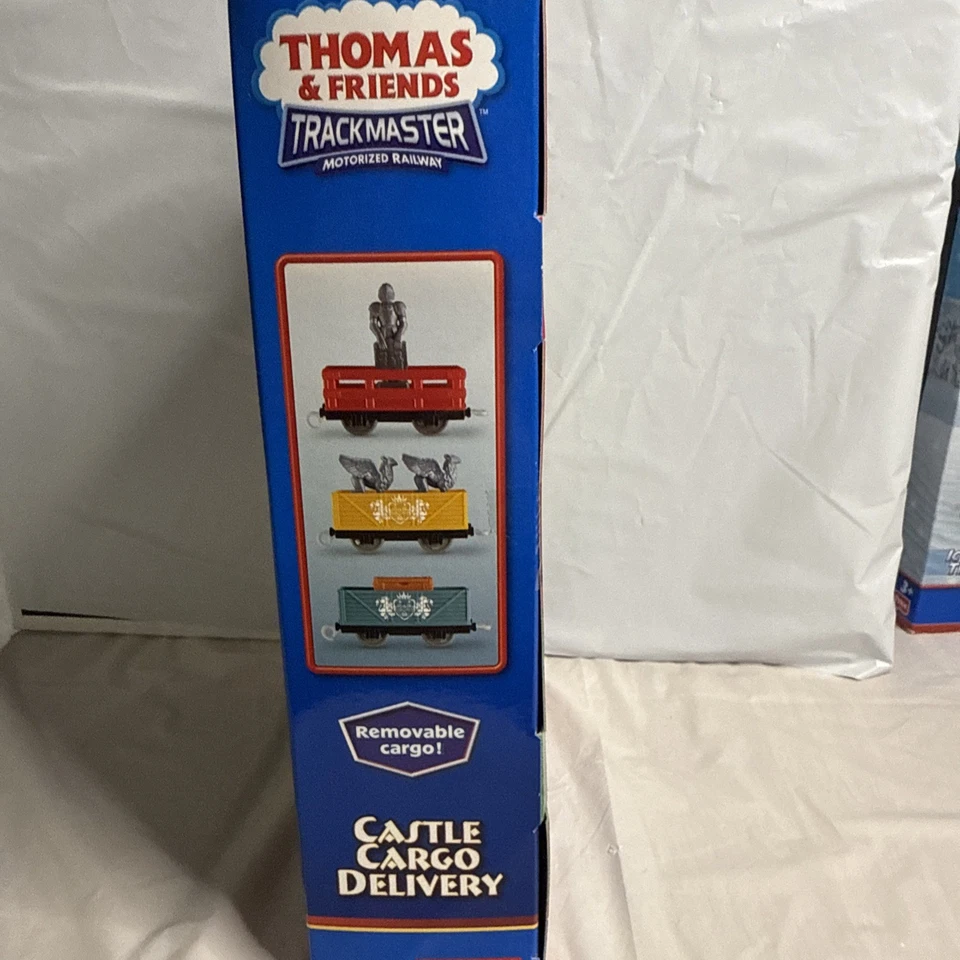 Thomas & Friends Trackmaster Castillo Entrega Coche Cáliz Nuevo En Caja Foto 4 de 4