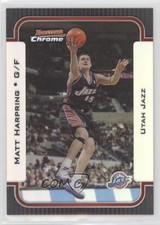 2003-04 Bowman Rookies & Stars Chrome Refractor 184/300 Matt Harpring #86 0v2