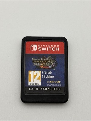 Monster Hunter Generations Ultimate (Nintendo Switch, 2020) Modul