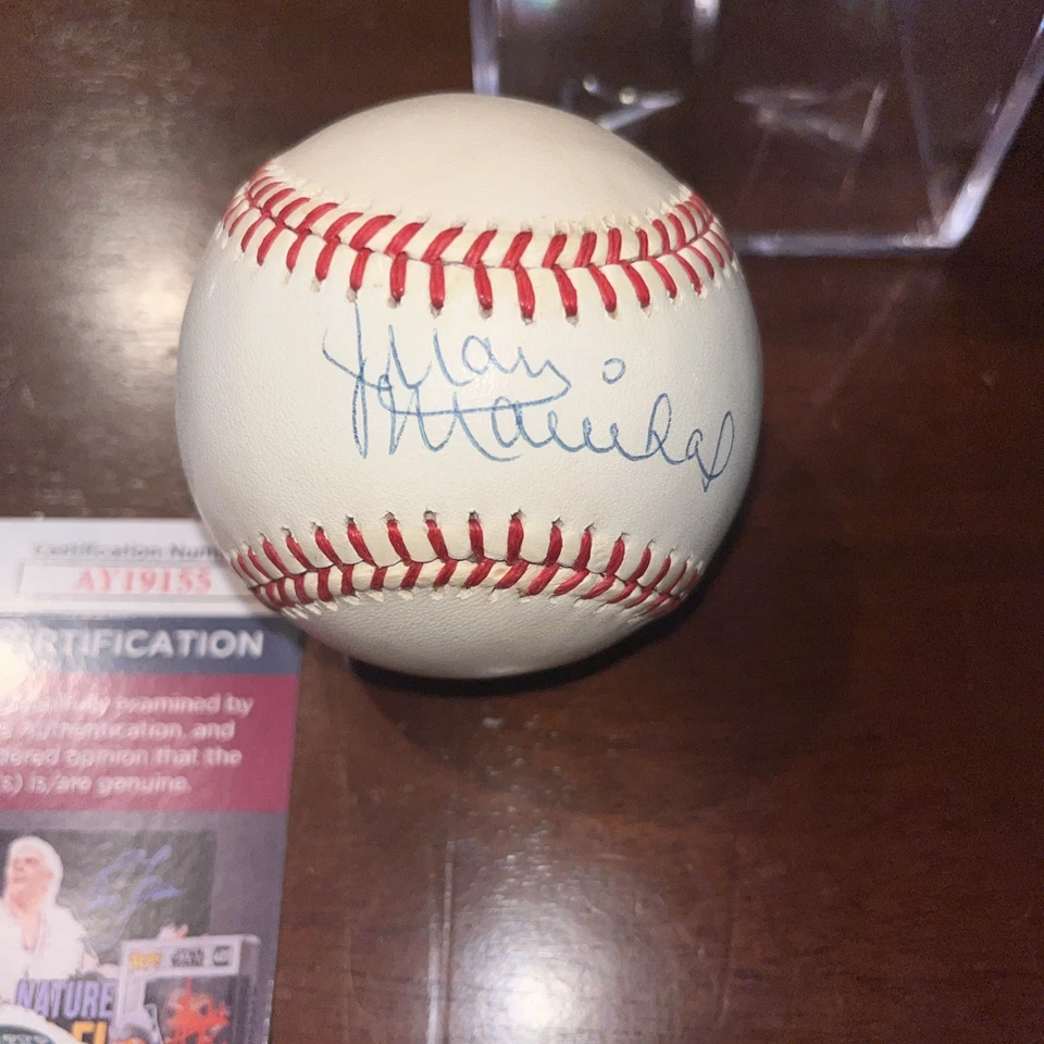 Juan Marichal Signed Rawlings National League Baseball JSA AY19155 CLEAN BALL - Image 2 of 4