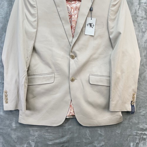 Giacca tuta Madison blazer uomo taglia 36S vestibilità moderna cappotto sportivo due bottoni flex - Foto 12 di 15