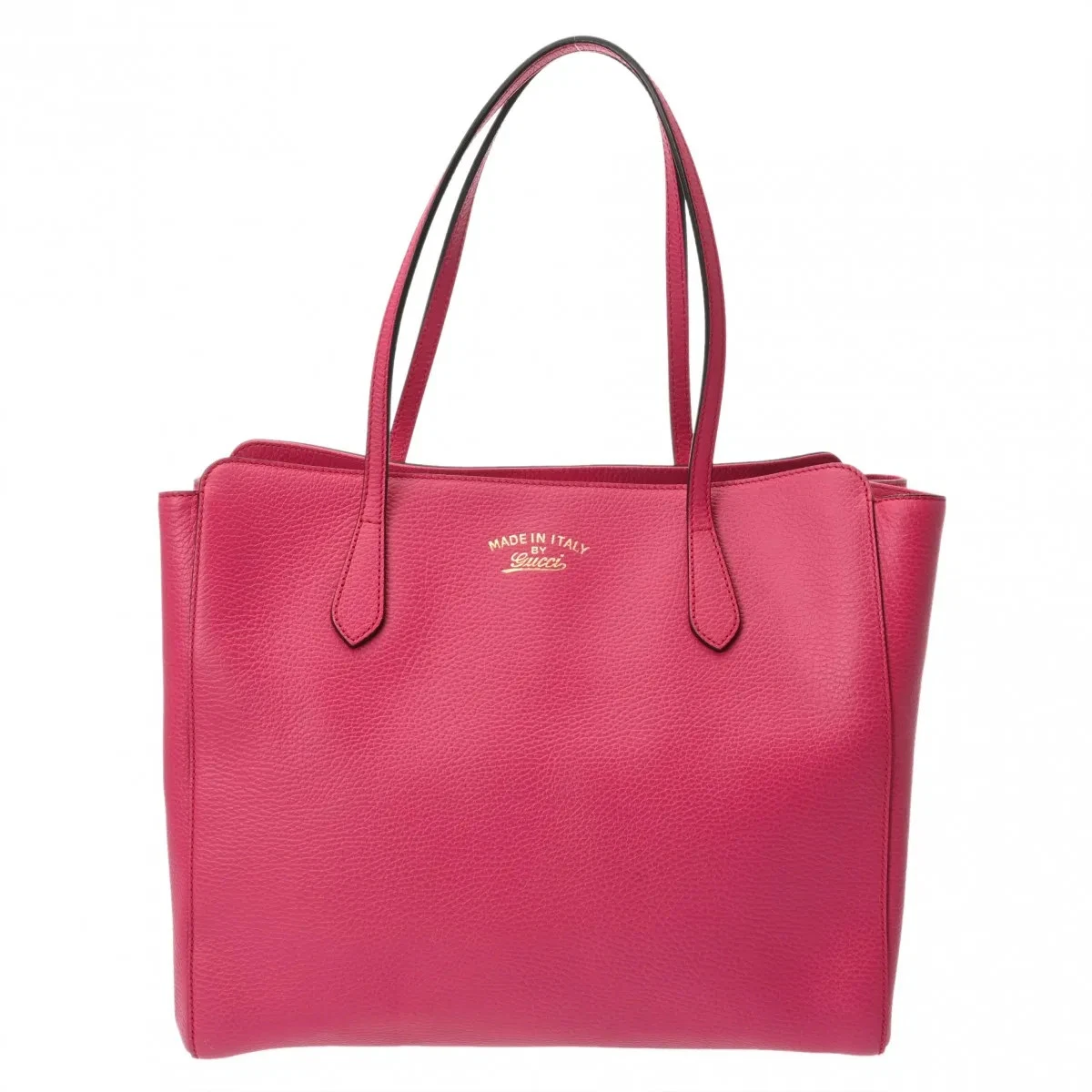 Gucci — Gucci Suuingu Tote 354987 Tote Bag Leather Pink #WB3214