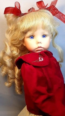 Porzellanpuppe ''Hilary'' (23) von Dianna Effner,46 cm.TheUltimate Collection, 1987 