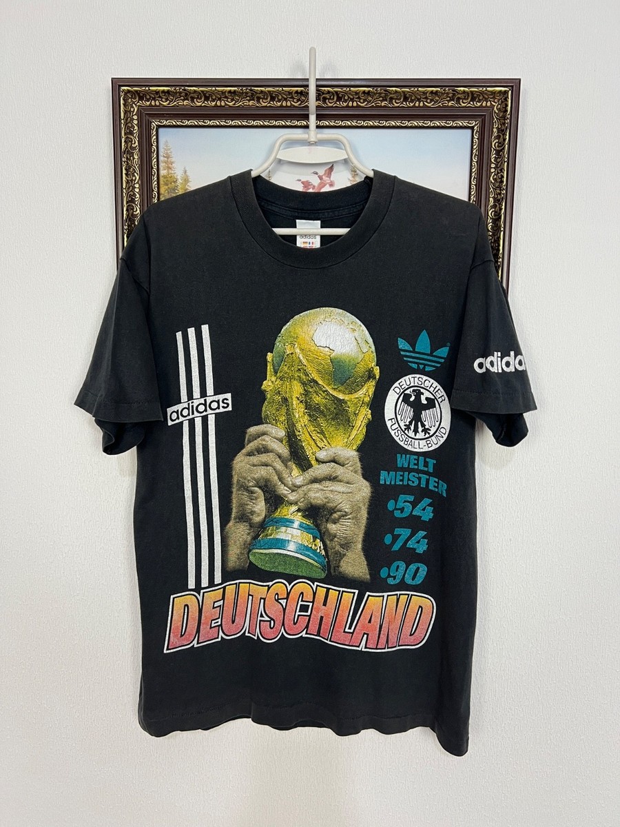 Vintage 90's Adidas Germany World Cup Winners Shirt Mens Trikot