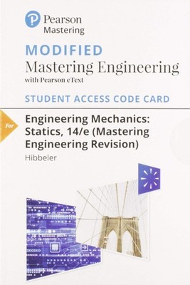 Engineering Mechanics: Statics, Student Value Edition Plus Modified Mastering