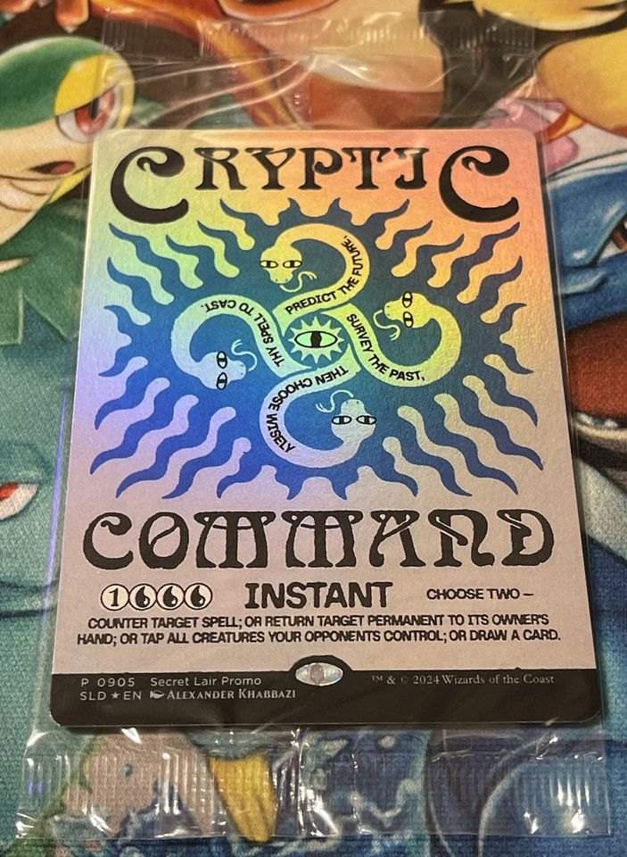 Cryptic Command - RAINBOW FOIL Secret Lair Promo #0905 MTG Magic - Sealed - Image 2 of 4