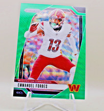 2024 Panini Prizm - Emmanuel Forbes #291 Green Wave Prizm