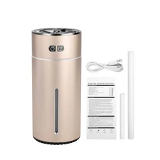 Gold Aluminum Waterless Aroma Diffuser Waterless Essential Aroma Oil Diffuser