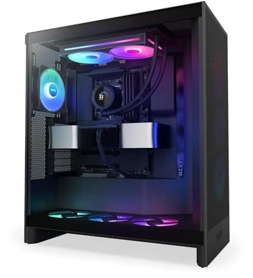 NZXT KRAKEN PLUS 240 RGB AIO CPU LIQUID COOLER 240MM RADIATOR CL-2307 - BLACK