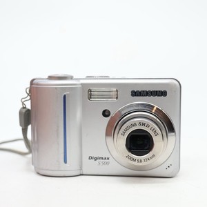 Samsung Digimax S500 5.1MP Compact Digital Camera, Silver - Tested