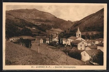 CPA Aldudes /B.-P., Quartier Samouqueguy 1932 