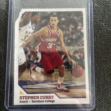 2008 Stephen Curry SI Kids Rookie Card - Sports Illustrated Rookie - Davidson. rookie card picture