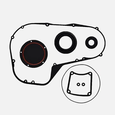 New Clutch Primary Cover Gasket Kit for Harley Electra Glide Road King 1999-2006 - Bild 1 von 4
