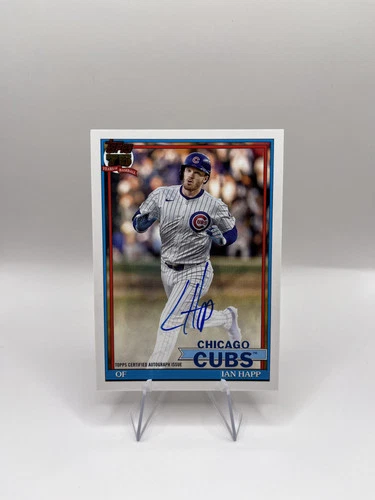 2026 Topps Series 1 Ian Happ Red Foil (RAW)