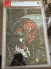 PSA 9.8 Panini Spider-Man vs. Venom Virgin Mexican Foil McFarlane #300 LTD 1000