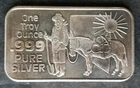Nevada 1oz Silver Bar
