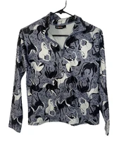 Kerrits Kids Horse Sense Half Zip Girls Shirt Size Large  12/14