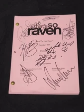 2005 That’s So Raven Cast-Signed Script w/ 8 Autos Raven Symoné Disney TV