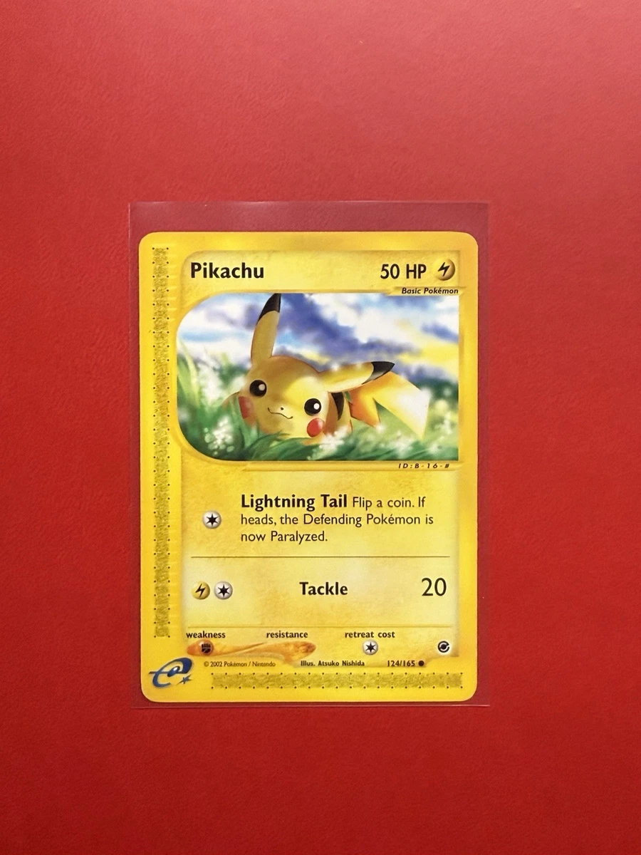 Pikachu Pokémon TCG Expedition Base Set Individual Collectible