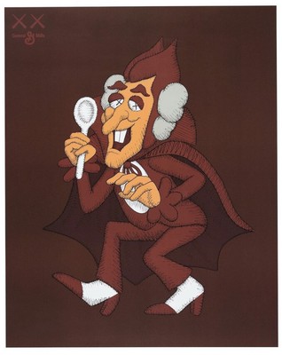 Kaws & Monsters Count Chocula Poster, Limited Edition, NEW