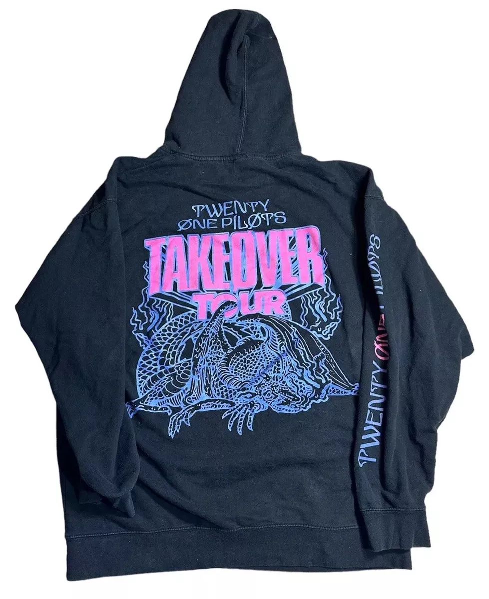 Twenty one pilots cropped hoodie discount