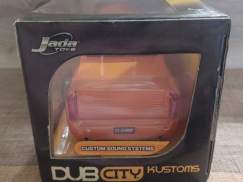 Dub City Kustoms 1:24 2003 Dodge Ram Quad Cab Pickup Die-Cast KMC Orange NIB - Picture 7 of 11