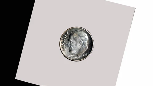 1949 S Roosevelt Dime Uncirculated Coin