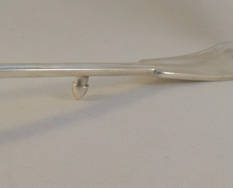 Colher de pelúcia esterlina Palm By Tiffany - 11 1/8" gravada em 1910 na parte de trás - Imagem 3 de 4