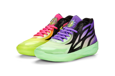 Puma x LaMelo Ball MB.02 Rick & Morty 377411-02 Men's Size | eBay