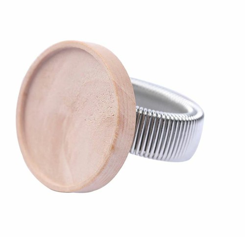 16 Stück Gerillte Edelstahl-Ringrohlinge – 4 Größen Für DIY Schmuckherstellung