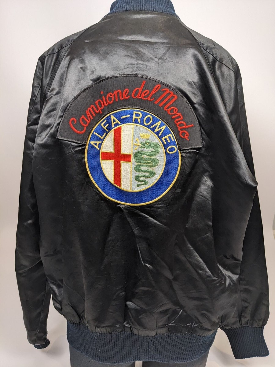 Alfa Romeo World Champios RARE Vintage Racing Jacket Size XL Alfa Romeo World Champios RARE Vintage Racing Jacket Size XL