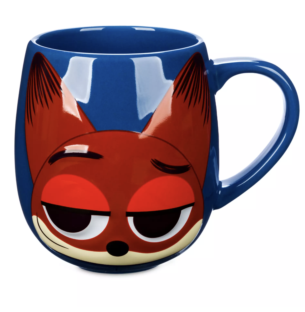 Disney Parks Zootopia Nick Wilde Trust Me I'm a Fox Ceramic Coffee