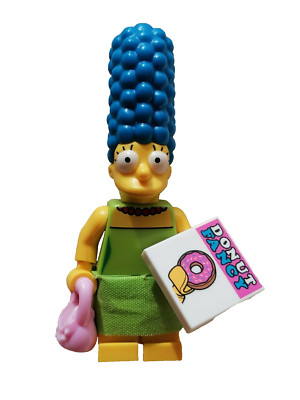 Lego Marge Simpsons Lego Minifiguren The Simpsons Serie 2 mit Tasche und Donut T