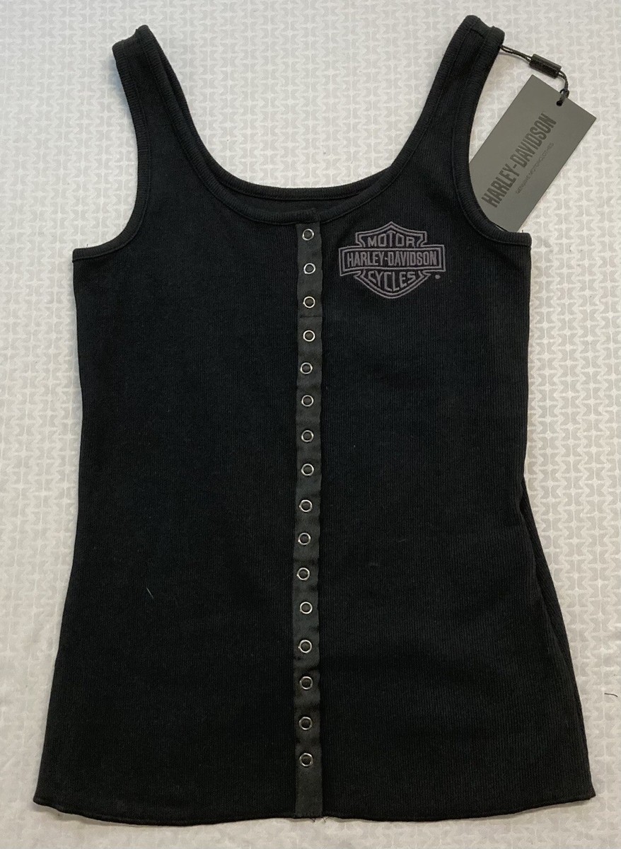 NEW HARLEY DAVIDSON 96217-23VW Women's Hometown Eagle Black