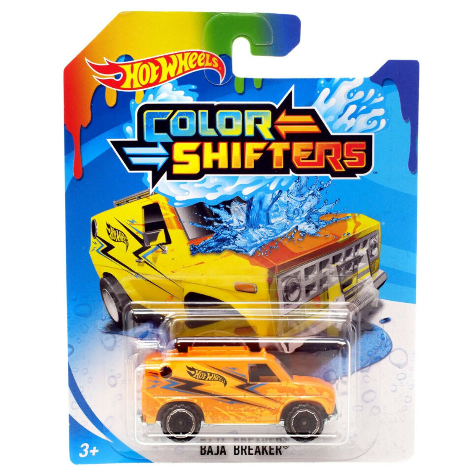 Hot Wheels COLOR SHIFTERS 2019 BAJA BREAKER Color Changing Diecast
