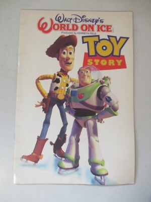 Disney World on Ice vintage Program Toy Story 1996 NICE