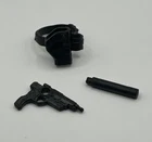 GIJoe Classified Snake Eyes #02 Pistol, Silencer & Holster Fodder 1/12 Scale
