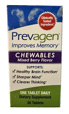 Prevagen Regular Strength 10 mg Chewables Mixed Berry Tablets - 30 Count