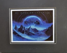 Todd Slater "My Morning Jacket"   Poster Print Matted offset Lithograph 2015 Rep