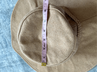ASN Oatmeal/Tan Floppy Hat w/ Double Braided Detail ASN Women main image 3