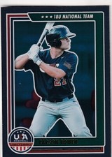 2022 USA BASEBALL SILVER FOIL RC KARSON BOWEN ROOKIE STARS & STRIPES #1326