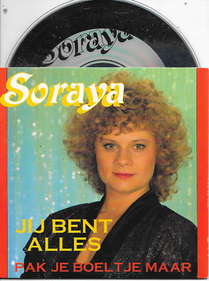 SORAYA - Jij bent alles CD SINGLE 2TR Dutch Cardsleeve 1992 Schlager RARE!!