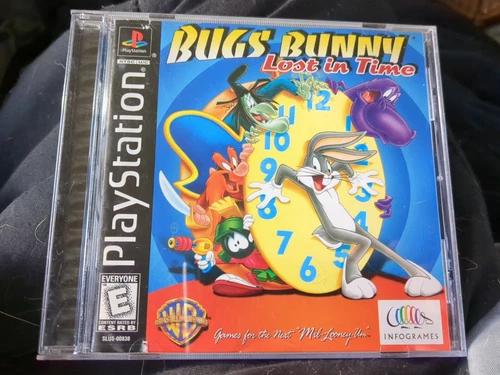 Bugs Bunny Lost In Time. PS1 Game 