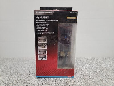 #ad #ad Husky Automatic Tank Drain Kit 1 4 Set up High Performance 1003 152 010 $49.99