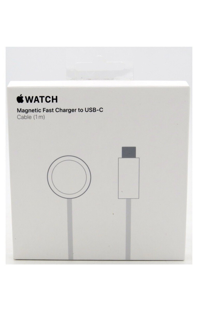 Genuine Apple Watch Magnetic Charger (USB-C, 1m) A2515 or A2652