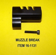 Vintage 22 Lr. Target Pistol Muzzle Brake Compensator W Screw New Fits Mod 41