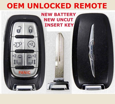 Chrysler Voyager Pacifica 7 Button UNLOCK OEM Remote NEW UNCUT Key M3N-97395900