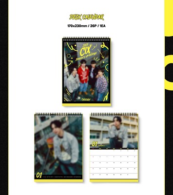 K-POP CIX 2025 SEASON'S GREETINGS 26p Calendar+64p Diary+P.Card+